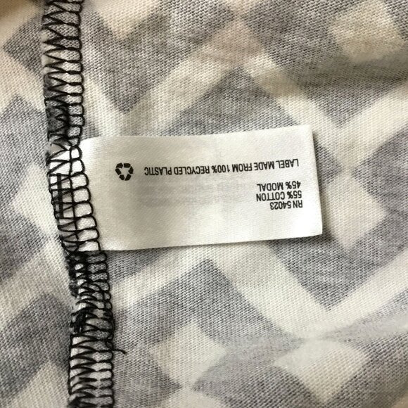 GAP Women Black White Halter Maxi Dress Graphic Y2K Summer Beach Boho Festival M - Picture 9 of 9